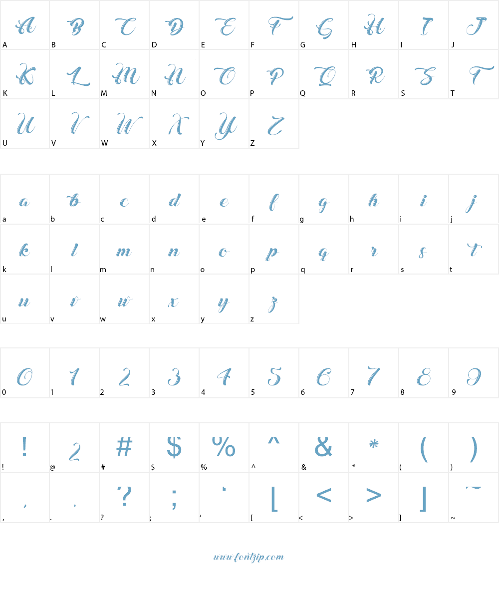 Christmas in Finland Font Character